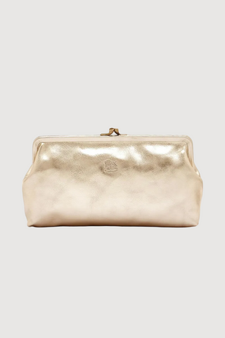 Metallic Manuela Classic Clutch