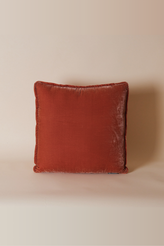 Silk Velvet Pillow, Rose