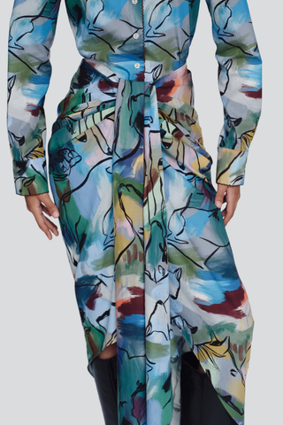 Rio Watercolor Skirt