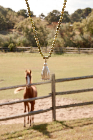 Poppy Seed Pod Pendant Necklace