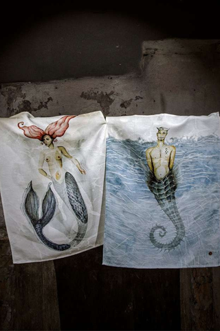 Sirena Tea Towel