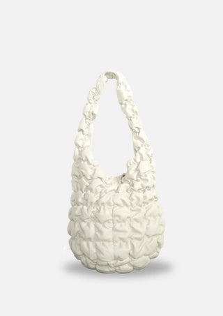 Cozy Quilted Bucket Bag