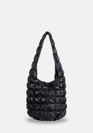 Cozy Quilted Bucket Bag