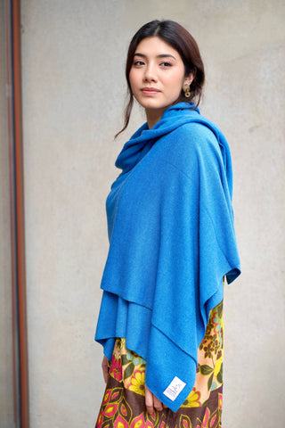 Cashmere Scarf/Wrap Teal 