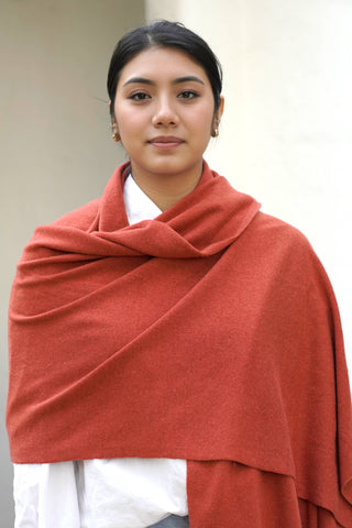 Cashmere Scarf/Wrap Spice 