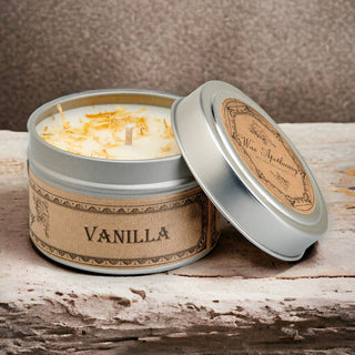 Vanilla Travel Tin Candle 4oz