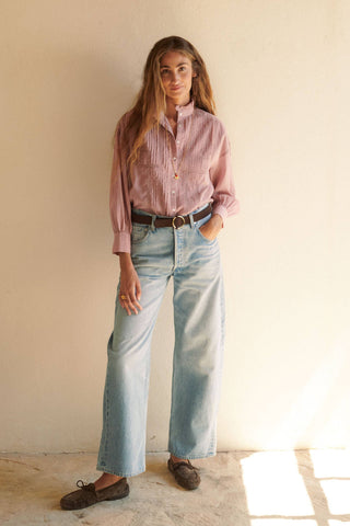 Alexa Blouse, Rose