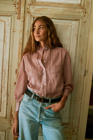 Alexa Blouse, Rose