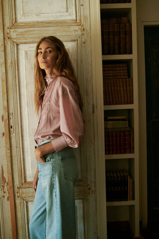 Alexa Blouse, Rose