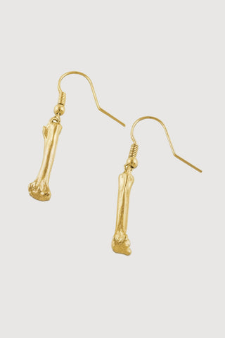 Alligator Toe Bone Earrings - Single