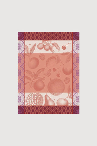 Tea Towel, Arriere Pays Peche Pink