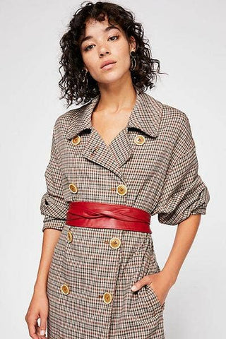 Wrap Belt - Red