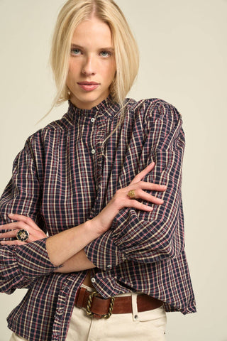 Alexa Blouse Navy