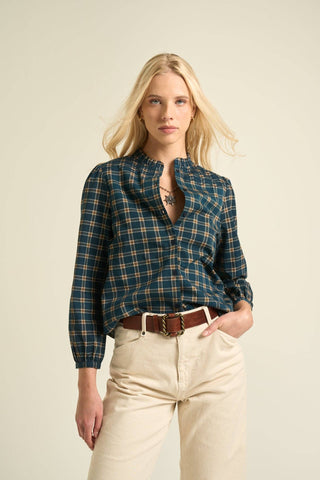Luna Blouse  Green