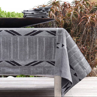 Metallic Jacquard Tablecloth