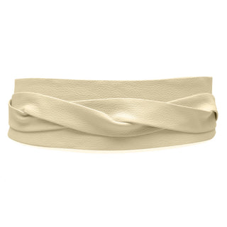 Leather Wrap Belt: OS