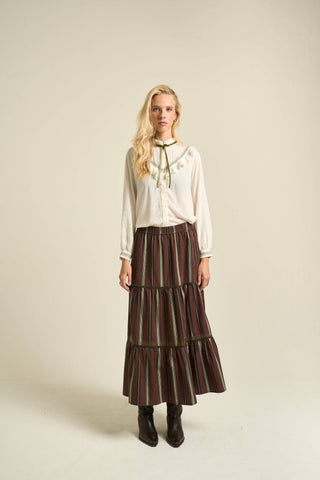 Evelyn Skirt Brown