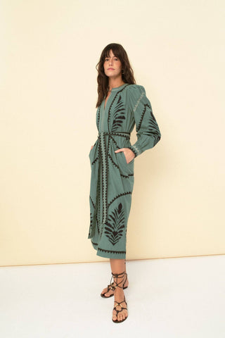 Susan Dress: Green 