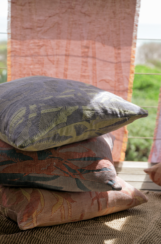 Cotton/Linen Kelp Cushion Covers