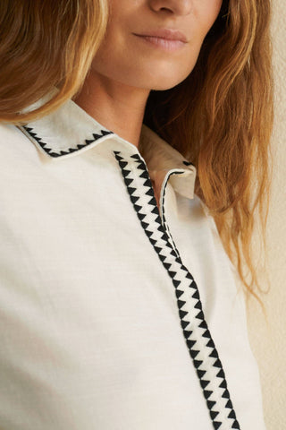 Lisa Blouse, Ecru
