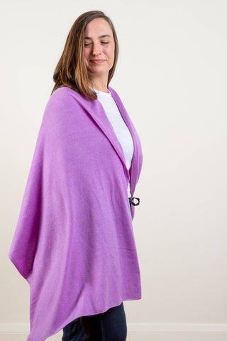 Cashmere Scarf/Wrap Orchid