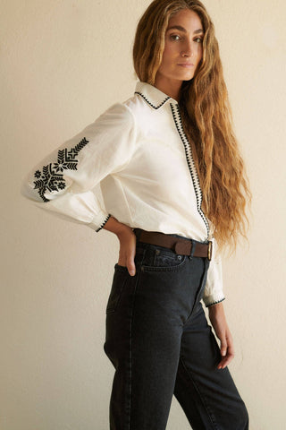 Lisa Blouse, Ecru