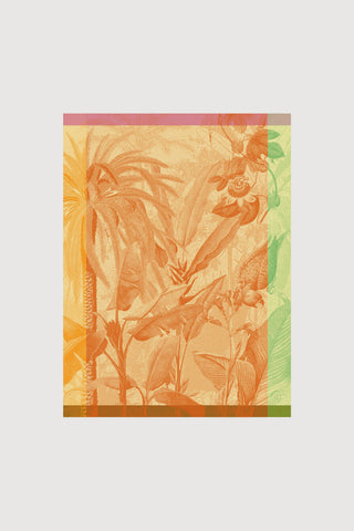 Tea Towel, Equateur Orange