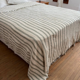 Muslin Striped Blanket