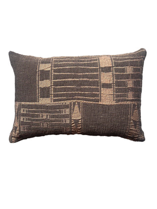 Metallic Bogolan Cushion Cover