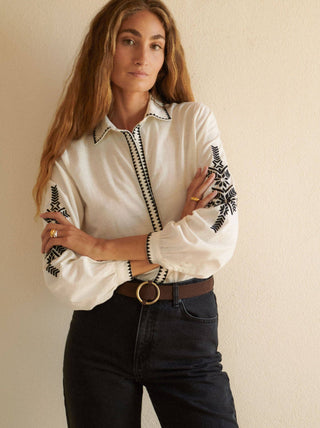 Lisa Blouse, Ecru