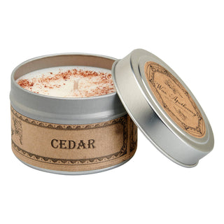 Cedar Travel Tin Candle 4oz