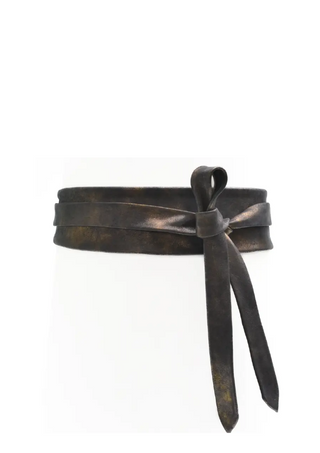 Wrap Belt, Bronze Black